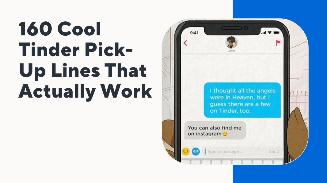 cool tinder pick up lines